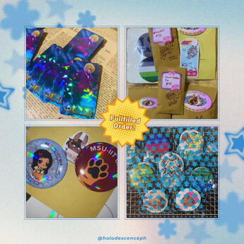 January Orders 2025 ✦ Batch Orders - Button Pins &amp; Double-sided Photocards