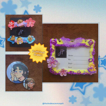 March Orders 2025 ✦ Decoden ID, Hairclip set and Button Pins