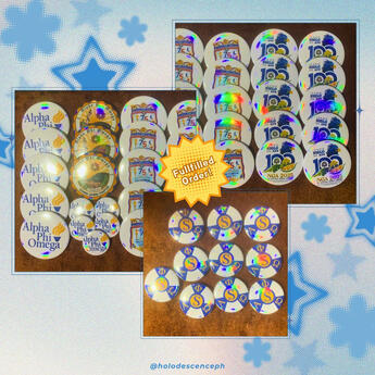 March Orders 2025 ✦ Button Pins Alpha Phi Omega - Gamma Gamma Chapter